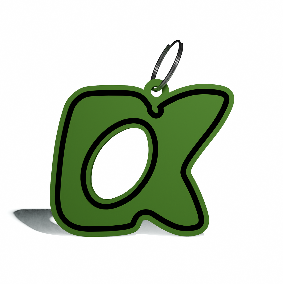 "Apple Green" DK keyring